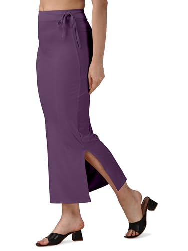 Image of Mehrang Microfiber Saree Shapewear Petticoat for Women, Cotton Blended Shape Wear Dress for Saree