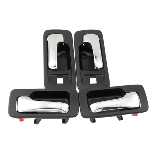 HMGWLCGH Poignée Porte Intérieure Pour Accord CB7 1990 1991 1992 1993 1994 Poignée Porte Intérieure Ensemble Avant Arrière Gauche Droit Accessoire Style Voiture Pièces Automobiles Poignée intérieure