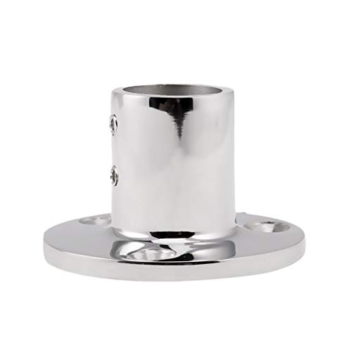 Inzopo Barca Mano Rail/Stanchion Base Rotonda