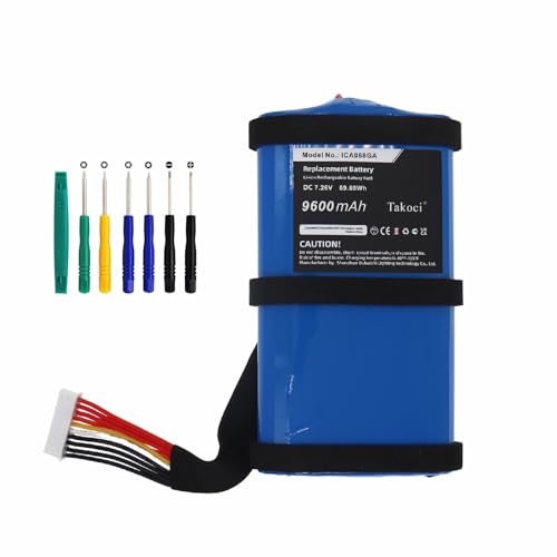 Youejoeq Replacement Battery for J B L Boombox 3 Wireless Bluetooth Speaker,Fit Part no. ICA068GA 9600mAh