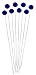 Blazer 376BDM-8 Blue 36-Inch Metal Post Driveway Marker - Pack of 8