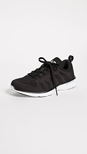 APL: Athletic Propulsion Labs Women's Techloom Pro Sneaker, Black/White/Black, 10.5 | Image 1