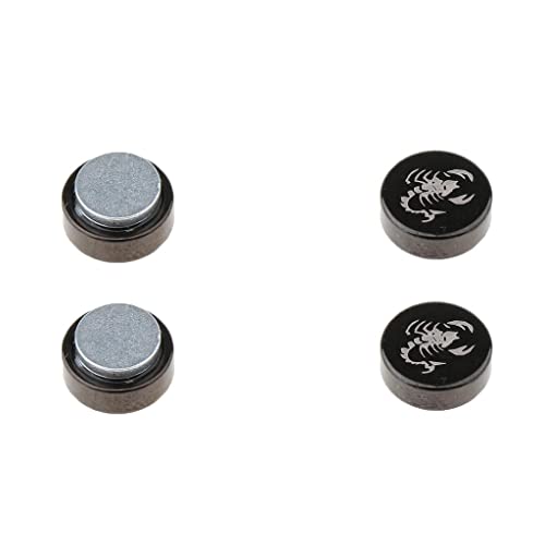 Image of Enakshi 1 Pair Non Piercing Clip on Magnetic Ear Stud Men Fake Earrings Scorpion