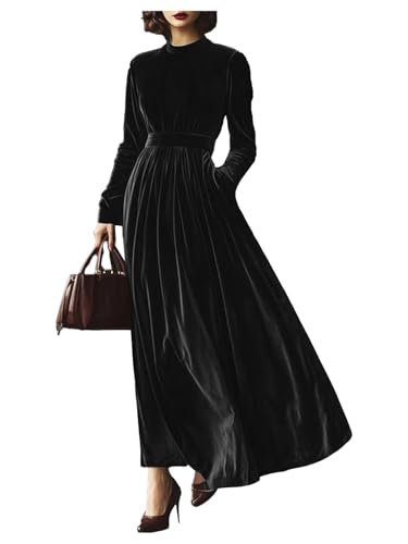 Amazon.com: Mother of The Bride Dress Velvet Maxi Dress for Women Wedding Party Dress Formal Gown Evening Dress Black : Clothing, Shoes & Jewelry Amazon.com: Mother of The Bride Dress Velvet Maxi Dress for Women Wedding Party Dress Formal Gown Evening Dress Black : Clothing, Shoes & Jewelry