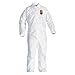 Collared Disp. Coveralls, White, 4XL, PK25