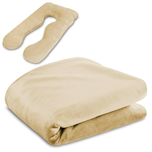 Bezug für schwangerschaftskissen stillkissen xxl seitenschläferkissen pregnancy pillow groß komfortkissen u form lagerungskissen schlafkissen abnehmbarem bezug seitenschläfer 135 cm Beige Bezug für schwangerschaftskissen stillkissen xxl seitenschläferkissen pregnancy pillow groß komfortkissen u form lagerungskissen schlafkissen abnehmbarem bezug seitenschläfer 135 cm Beige