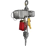 Roughneck Round Chain Electric Hoist - 1-Ton Capacity