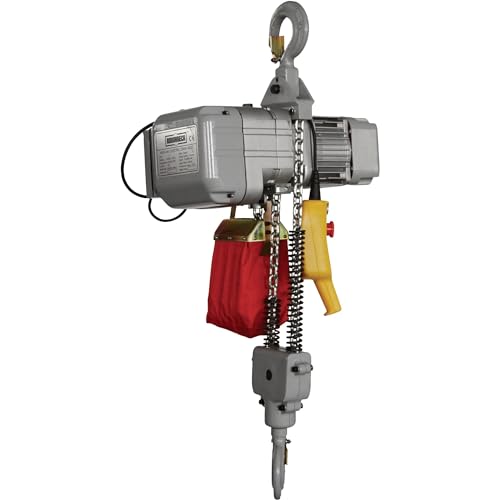 Roughneck Round Chain Electric Hoist - 1-Ton Capacity