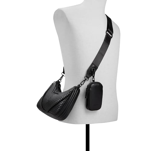 ALDO Kittani Crossbody Bag, Black/Black - Thumbnail 4