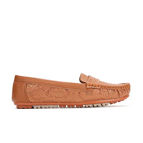Image of Marc Loire Women Comfortable Slip On Flat Loafer Ballet; Casual and Formal Footwear