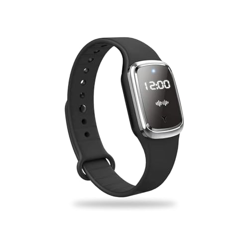 Bracelet Anti Moustique Ultrason, Montre Anti Moustique Rechargeable USB, Anti-Moustique pour Enfant et Adulte, Idéal pour Intérieur et Extérieur,...