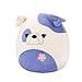 Squishmallows Original 14in Galina The Cream and Periwinkle Bulldog – Official Jazwares Easter Plush (Large)