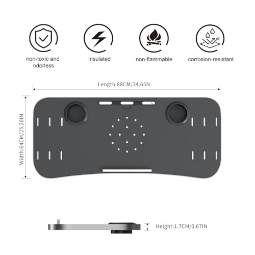 Soporte para portátil fijo para cinta caminadora negro miniatura 3