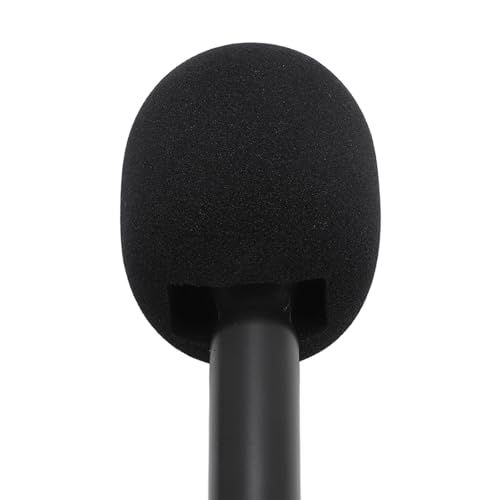 Adaptador inalámbrico para micrófono de mano, mango ligero para entrevistas compatible con Rode Wireless GO II con espuma contra viento miniatura 6