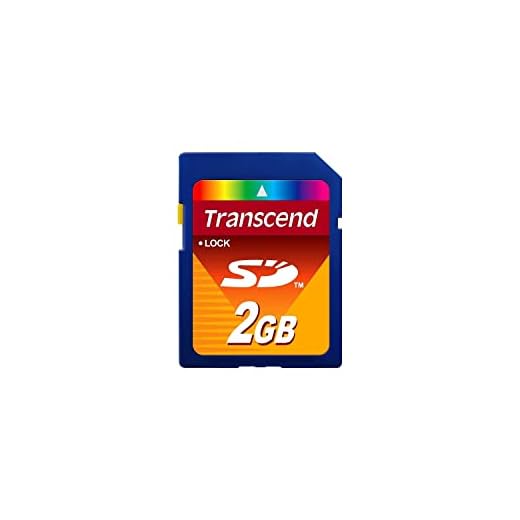 Transcend TS2GSDC SD Kort, 2 GB, Blå