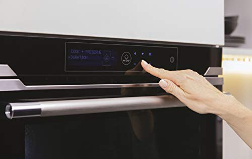 Hoover-H-KEEPHEAT-700-PLUS-HODP0507BI-Horno-electrico-75-litros-Doble-cavidad-3-hornos-en-1-Wi-Fi-AlexaGoogle-Home-Temporizador-22-funciones-Ventilador-de-enfriamiento-A-Inox-y-Negro