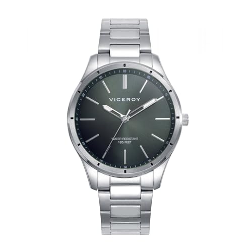 Viceroy Grand 401385-67 Herrenuhr aus Edelstahl grün