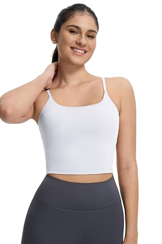 ECOPARTY Wirefree Padded Yoga Sports Bra for Women...