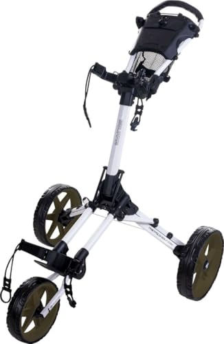 Fastfold Square Special Golf Trolley – Golfwagen – Weiß Fastfold Square Special Golf Trolley – Golfwagen – Weiß