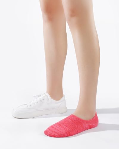 Image of IDEGG No Show Socks Women 10 Pairs Low Cut Anti-Slid Novelty Athletic Casual Invisible Liner Socks