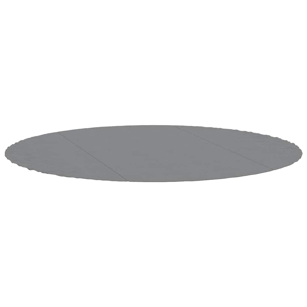 Telone per piscina grigio chiaro Ø366 cm geotessile poliestere giardino B