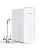 Ecoviva Reverse Osmosis System, 600GPD Tankless Reverse Osmosis Water Filter, 8 Stage Filtration Under Sink RO System, 2.5:1 Pure to Drain, Filter Life Monitor, RO&Filtered Water Options(RO600 White)