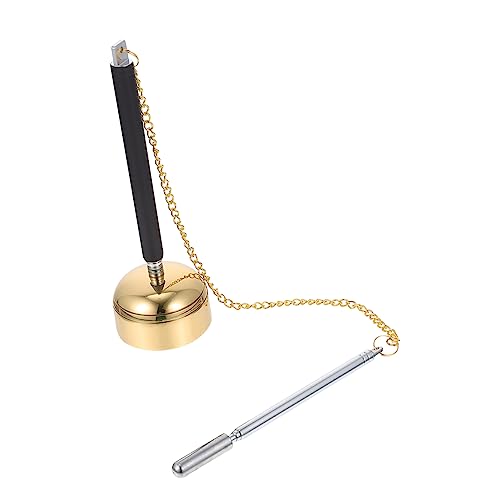 OFFSCH 1Pc Temple Chime Durable Dharma Ritual Utensil for Meditation and Spiritual Practice for Buddhist Activities and Temple Use