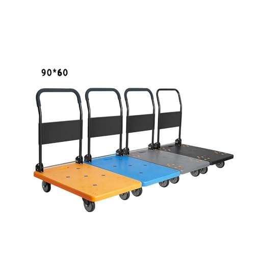 Carretilla plegable portátil con ruedas silenciosas miniatura 7