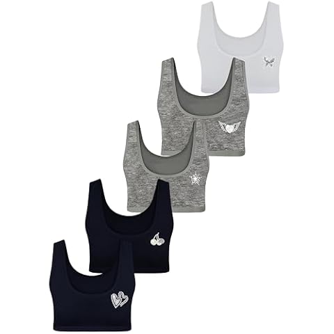 LOREZA Brassières en Coton Fille Cover