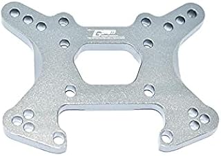 GPM For Losi 1:10 Lasernut U4 Tenacity LOS03028 / Tenacity DB Pro LOS03027V2 Upgrade Parts Aluminum Front Shock Tower -1Pc Set Silver