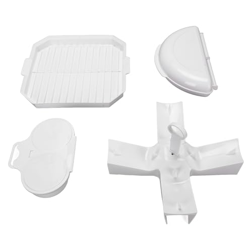 Set de cuisson pour ondes, PP de qualité alimentaire A l'épreuve de la chaleur Cuiseur d'oeufs Bacon Tray Support à pommes de terre Cuiseur d'œufs à ondes