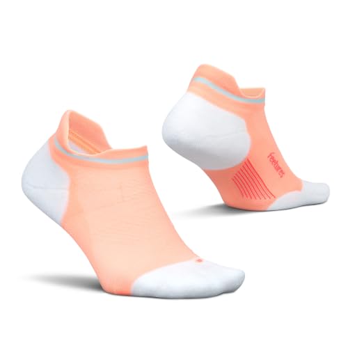 Image of Feetures Elite Max Cushion No Show Tab - Running Socks for Men & Women, Athletic Compression Socks, Moisture Wicking