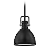 Farmhouse Industrial Black Mini Pendant 738 Inch Wide