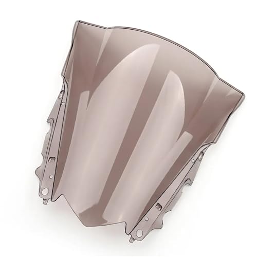 Bulle Haute Protection Moto pour Yamaha YZF R3 R25 2014-2018 Écran Double Courbure