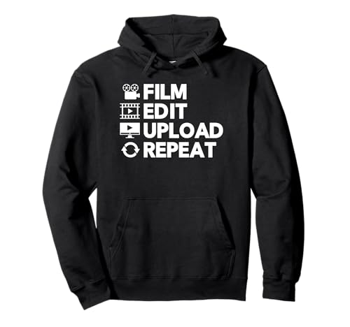 Video Editing Hoodie Film Making Gift for Video Editor Pullover Hoodie