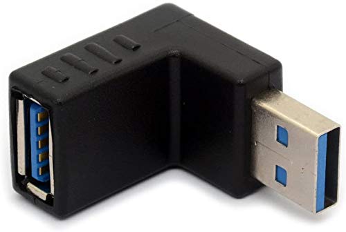 2x Connettore accoppiatore USB 3.0 femmina/femmina da avvitare