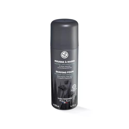 Yves Rocher Face and Beard Care Anti-Irritations Shaving Foam Men 200 ml./6.7 ml.oz.