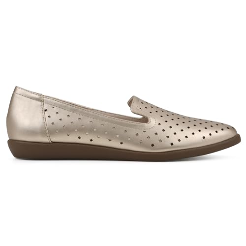 Image of CLIFFS BY WHITE MOUNTAIN Women's Melodic Cushioned Loafer Flat