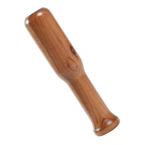 TOPPERFUN Martillo ajo golpeteo para herramienta de molienda mezclador de condimentos varilla de molienda de alimentos trituradora de menta trituradora de cocina vegetal Madera Marrón