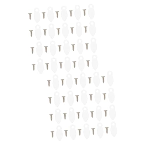 Image of Generic 2sets Picture Frame Turn Button Clips Backing Fasteners for Hanging Photos Art and Projects Picture Frame Hardware for