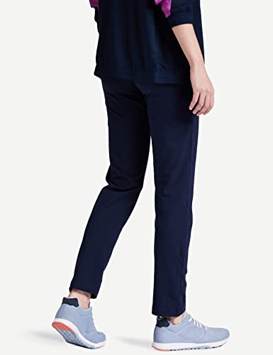 Image of Van Heusen Women's Cotton Lounge Pants | Drawstrings & Side Pockets | Cotton Stretch | Smart Tech Finish| Everyday Pyjamas | At Home Pyjamas | Style 55303
