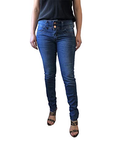 Calça Jeans Macaw 7671 Cor:Azul;Tamanho:48