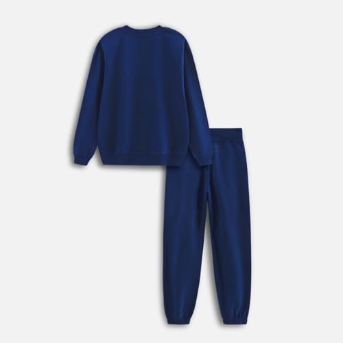 Image of Nap Chief Kids Cotton Printed Co-Ord Set,Unisex Sweatshirt & Joggers Outfit for Boys and Girls Casual Wear