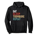 Photo Gallery vintage eat sleep trombone repeat trombone ripetere diverten felpa con cappuccio Photo Gallery vintage eat sleep trombone repeat trombone ripetere diverten felpa con cappuccio