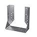 Simpson Strong-Tie HUC Galvanized Face-Mount Concealed-Flange Joist Hanger for 6x8