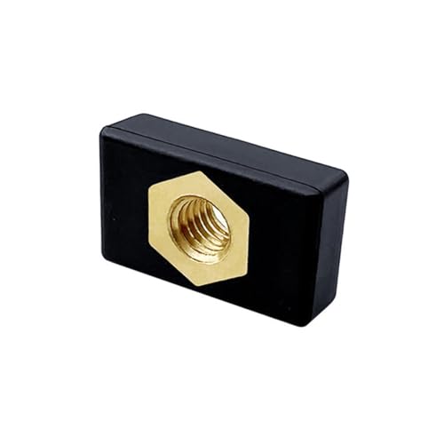 Acinkeety 6mm Kayak Track Rails Sliding Nut Fishing Rod Poles Holder Mounting Base Sliding Nut for Kayak Boats Marine Trail Rails