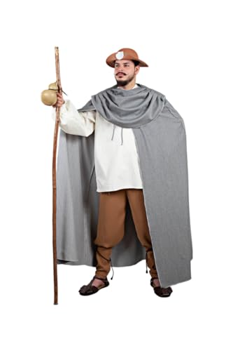 DISBACANAL Cape de pèlerin adulte - Grenat