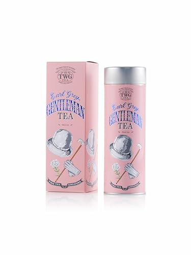 Image of TWG Tea | Earl Grey Gentleman | Black Tea | Bergarmot & Rose | Haute Couture Tin, 100g | Gift Set