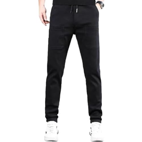 Sirmale MultiPants - High Stretch Multi-Pocket Cargo Pants, Men's Stretch Multi-Pocket Skinny Cargo Pants