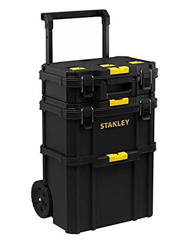 STANLEY FatMax Kit SVK703 (SFMCH900 + SFMCG400 + SFMCD711 + SFMCF800 + SFMCS500 + SFMCS600 + SFMCS300 + 3 Batterien 4,0 Ah + Ladegerät + Caddy 3in1) – Bild 5